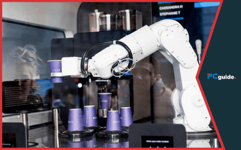 Robotic baristas are being used in South Korea to comply with COVID-19 rules