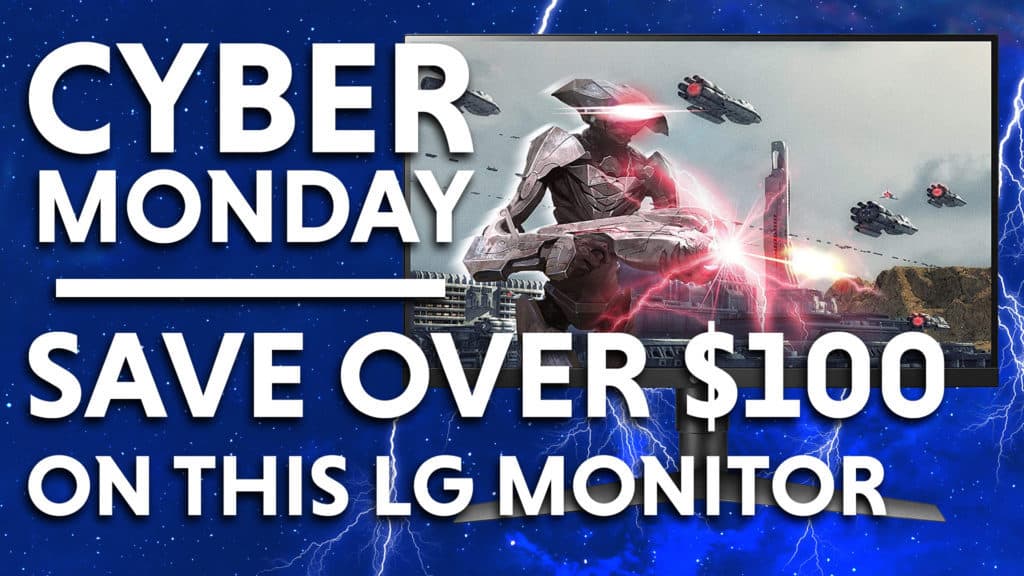 lg monitor Cyber Monday Deals