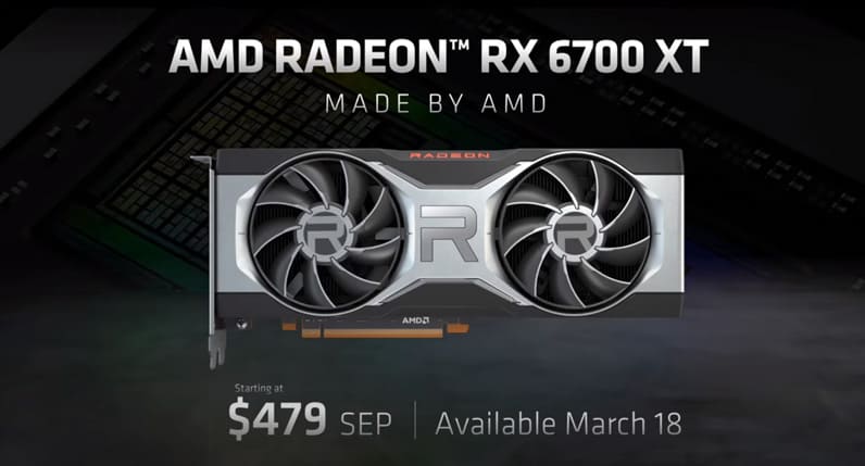 AMD Radeon RX 6700 XT Price & Release Date