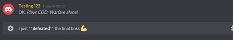 How to Make Text Bold on Discord