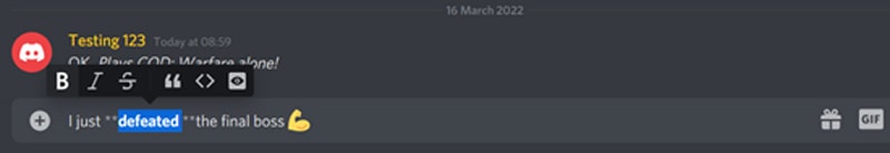 How to Make Text Bold on Discord