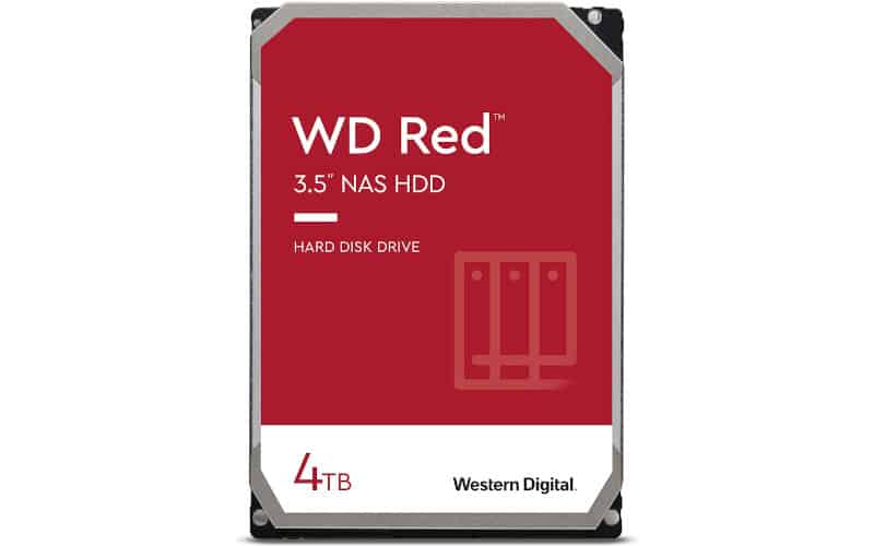 What does a hard drive look like - WD Red
